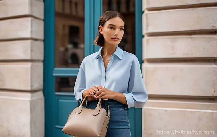버섯 소재의 대체 가능성 평가 - **Prompt:** A fashionable woman, approximately 30-35 years old, with a chic and confident demeanor, ...